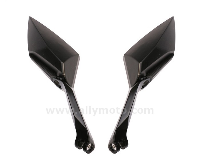 88 Carbon Fiber Color Black Stem Rearview Side Mirrors Honda Suzuki